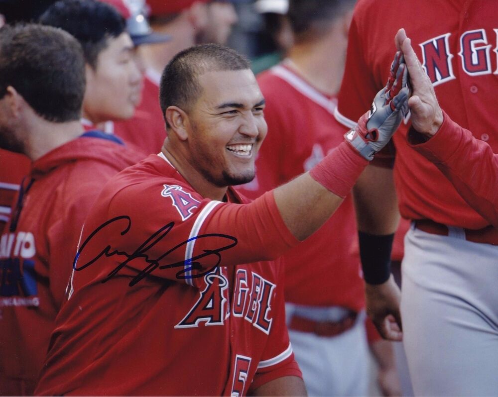 Carlos Perez Autographed 8x10 Los Angeles Angels  #S931