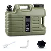 5 Gallon Water Jug with Spigot Camping Water Container Water Bucket BBQ Supplies