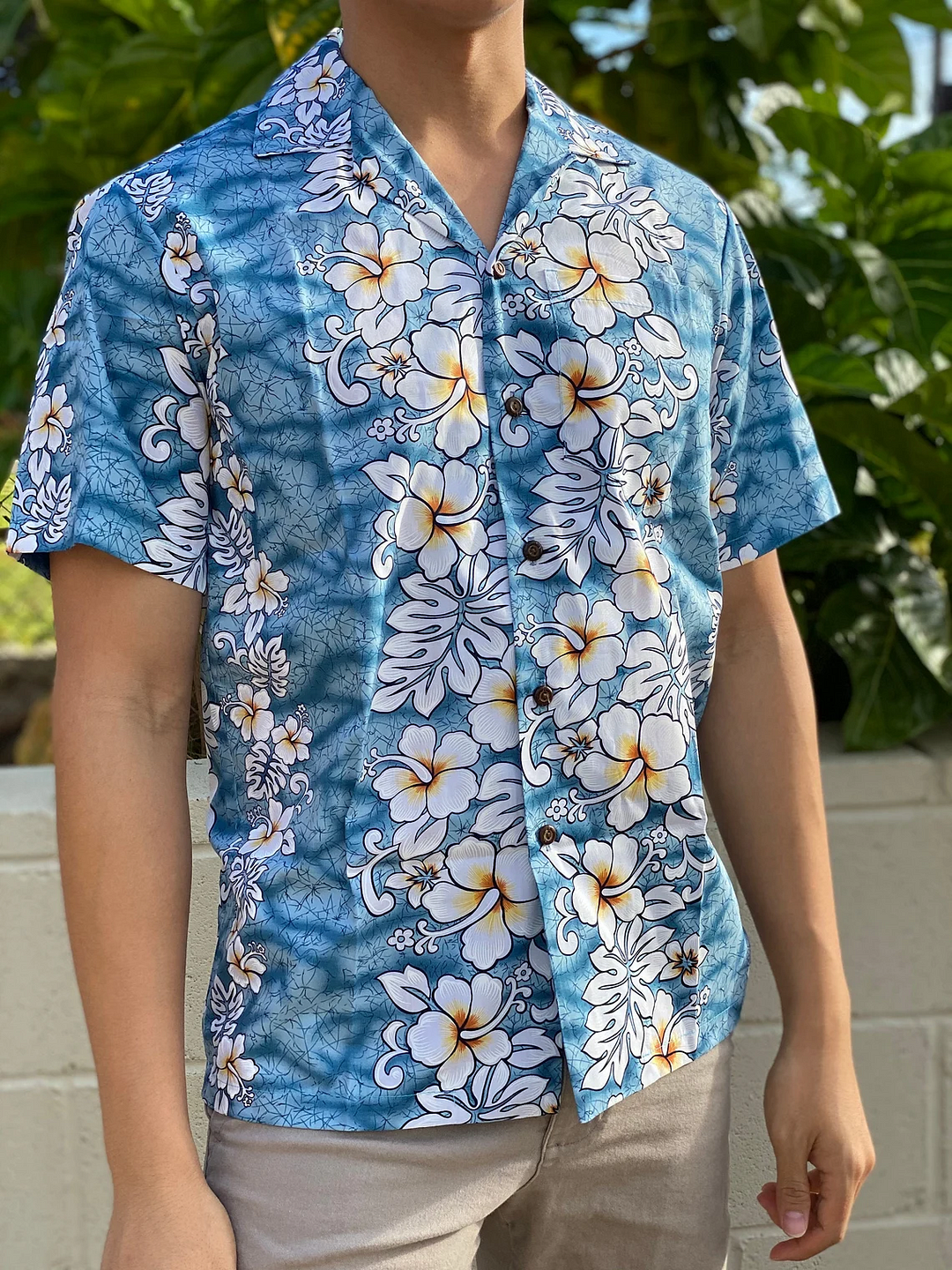 Flowers in Paradise Hawaiian Aloha Shirt