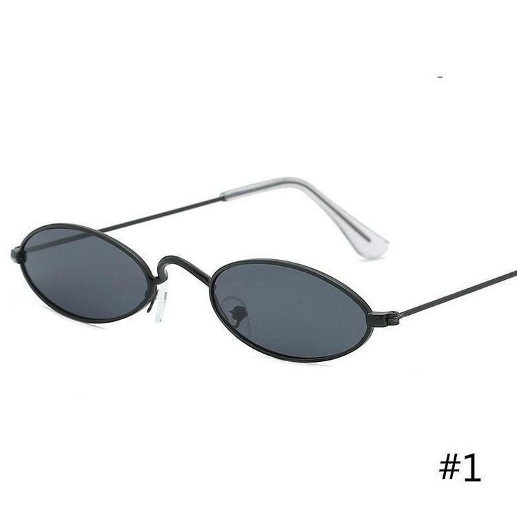 Fashion UV Protection Sunglasses Oval Sunglasses for Men-dark style-men's clothing-halloween