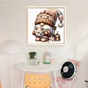 (Multi Style)Gnome-Full Embroidery 3 Strands 11CT Stamped Cross Stitch-45*45CM