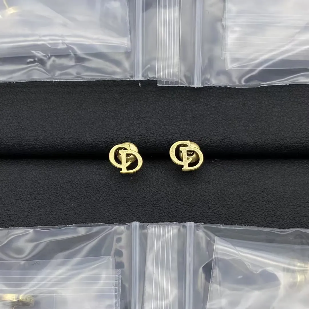 Dior Small CD Stud Earrings