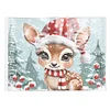 Christmas Diamond Painting Placemats DIY Diamond Dot Kits for Home Decor