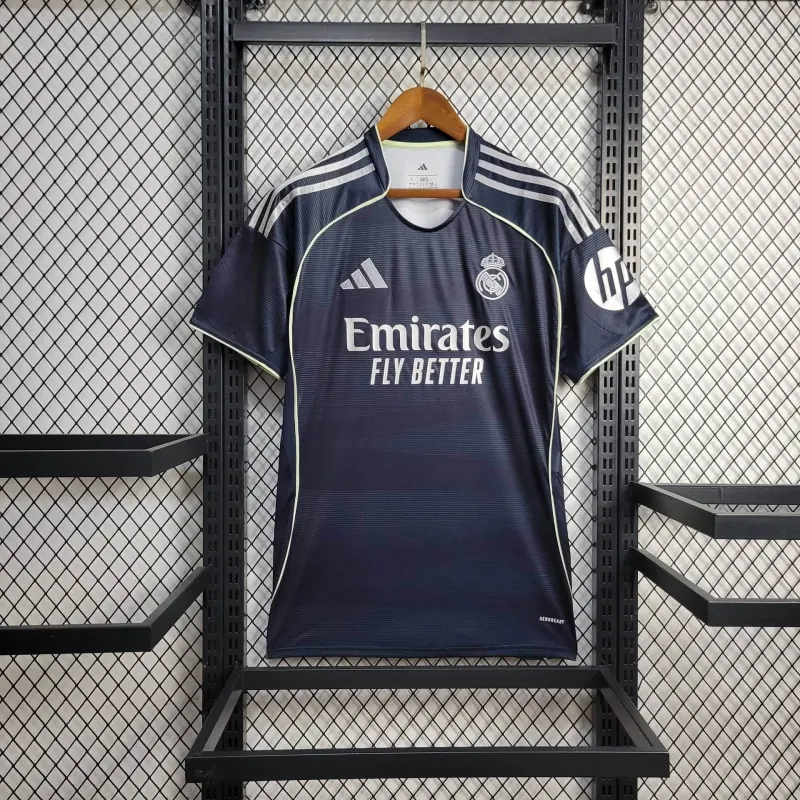 2025-2026 Real Madrid Away Football Shirt 1:1 Thai Quality- Maxi Kit