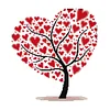 Heart Tree-14CT Stamped Cross Stitch Kit(33x35cm)