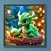 Diamond Painting-DIY Full Round Drill Cartoon Dragon