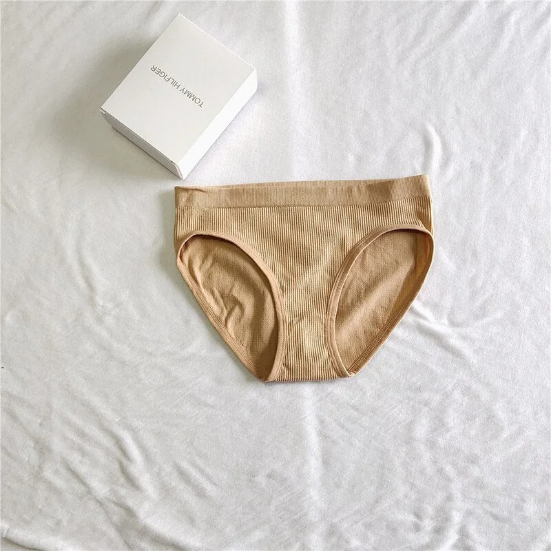 Bodyshaper Cotton Women Panties Solid Seamless Underwear Underpants Comfort Soft Intimate Lingerie Briefs Ladies Sexy Panties
