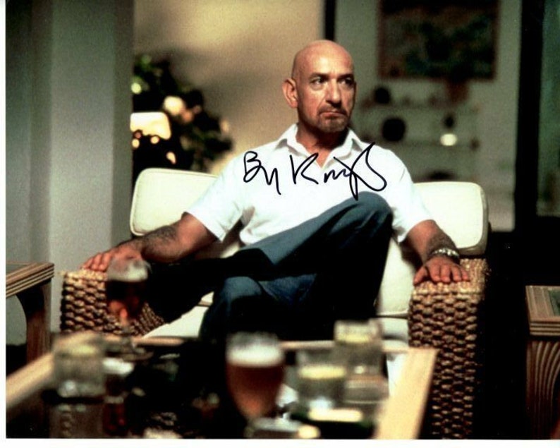 Ben kingsley signed autographed sexy beast don logan 8x10 Photo Poster painting