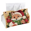 Peinture en PU pour la bo&icirc;te de mouchoirs DIY de No&euml;l en perles et diamants 25x15,5cm