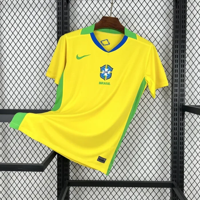 【S~4XL】Brazil 2025 Home Football Jersey