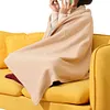 Wearable USB Electric Heated Blanket Heating Electric Blanket Shawl Heated Shawl