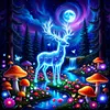 Luxury AB Velvet Diamond Painting Kit - Deer