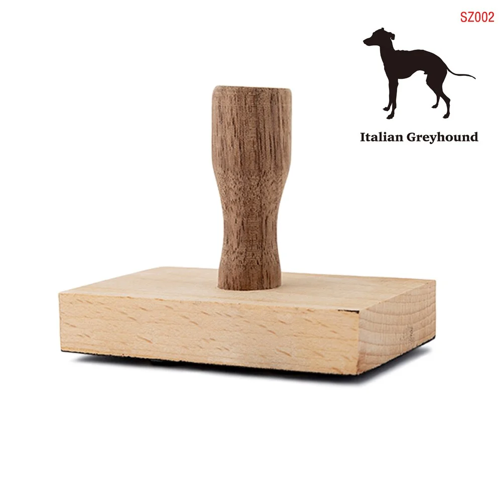 Custom Wooden Sealing Stamp Wood Hand Rubber Stamp With Wooden Handle For Letters Wedding Invitations Envelopes Gift