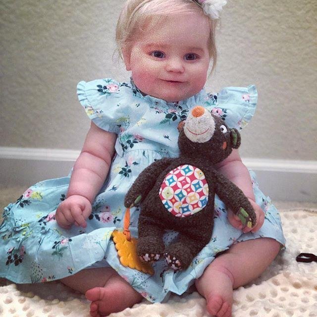 20'' Little Emily Cute Reborn Baby Doll Realistic And Lifelike