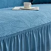 Sofa Cover with Elastic Bottom & Skirt Cushion Couch Cover for Living Room Hotel