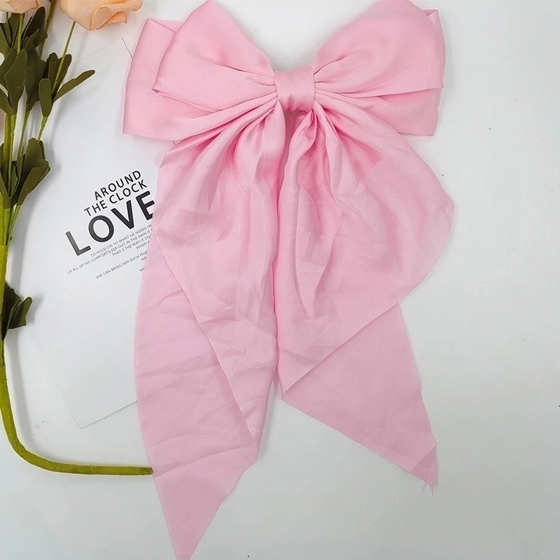 Women’s Minimalist Bow Knot Cloth Hair Clip