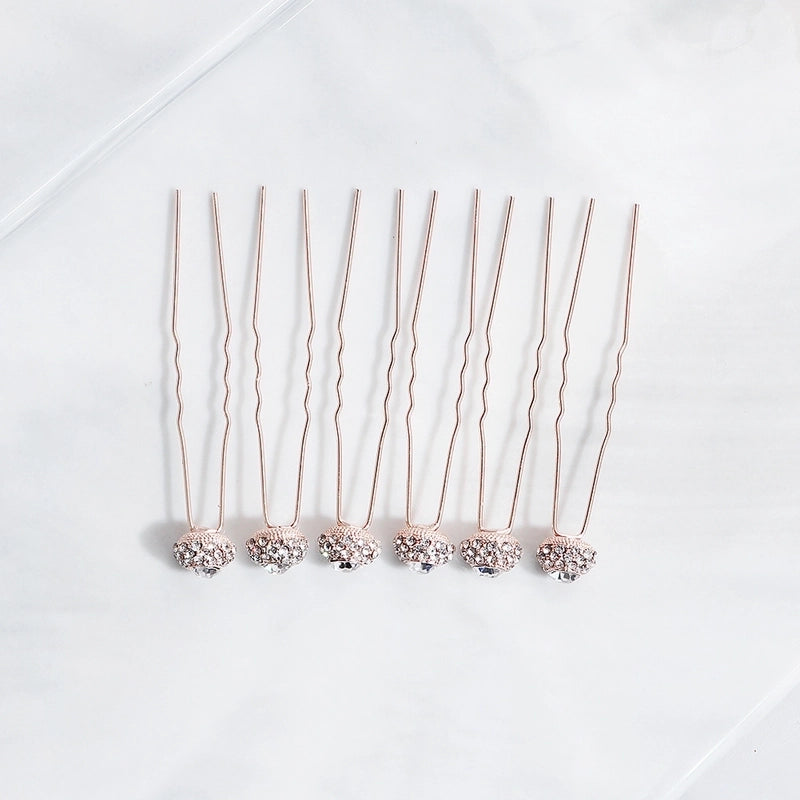 Fashion Round Rhinestone