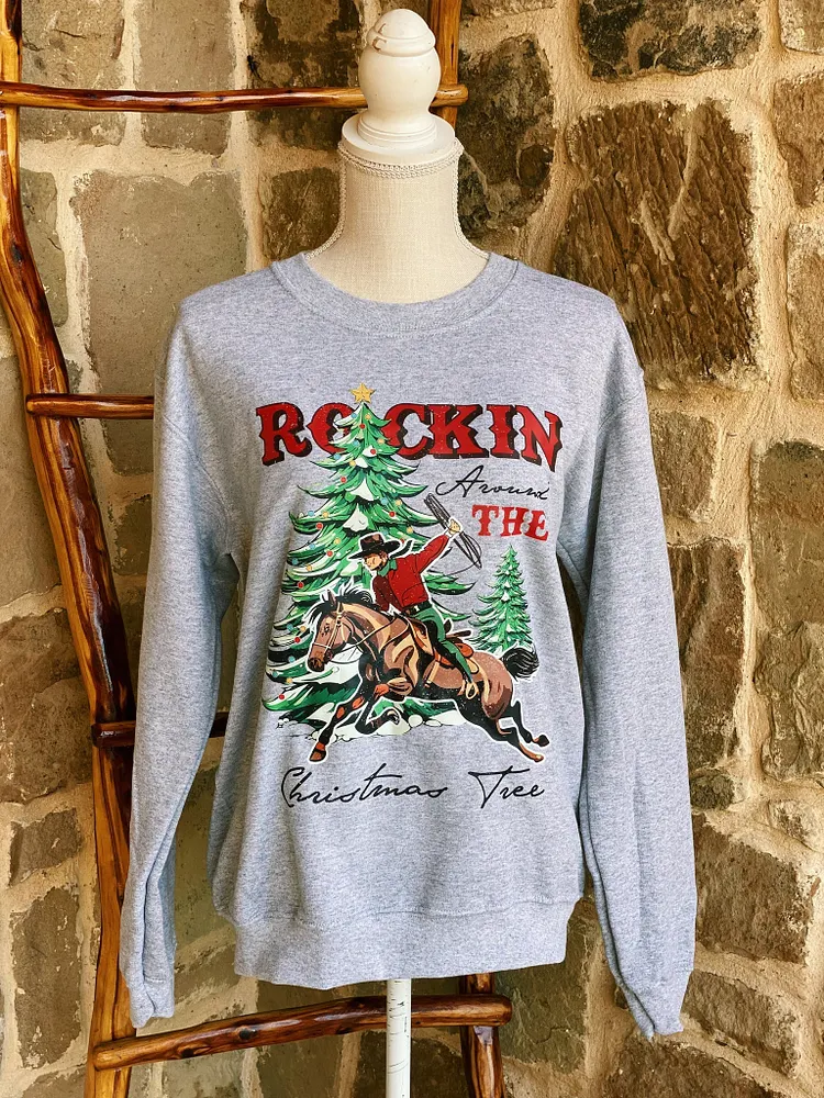 Rockin&rsquo; Around The Xmas Tree Crewneck