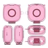 TPU Earphone Case Fit for Anker Soundcore P31i with Safety Lock and Carabiner TPU Shockproof Cover Anti Drop Earbuds Accessories