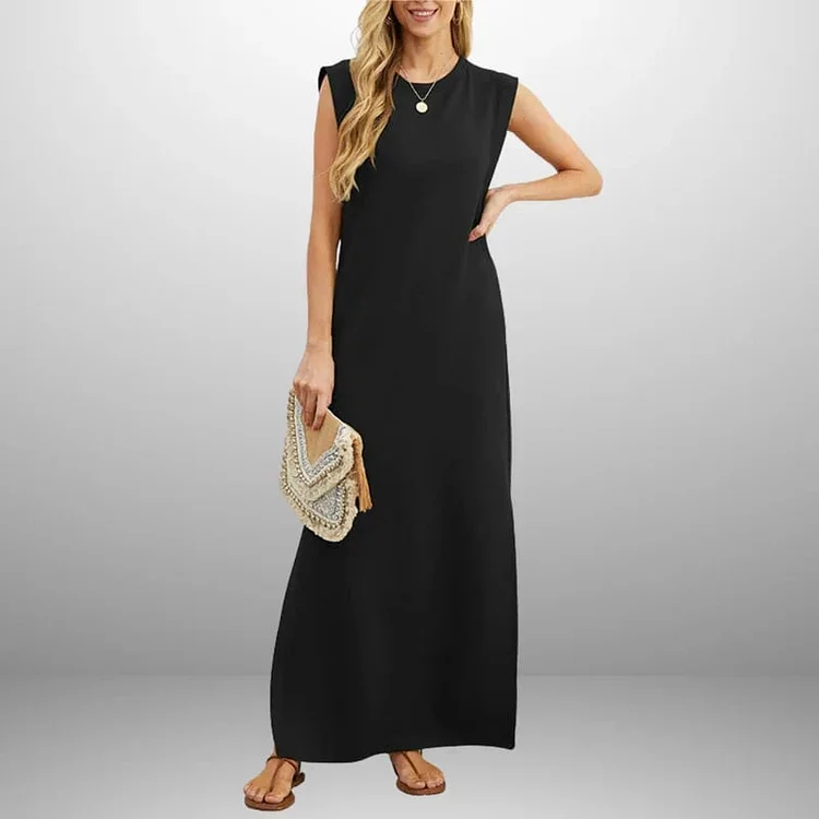🌿 Ladies Summer Casual Loose Maxi Dress – Selling Fast! 