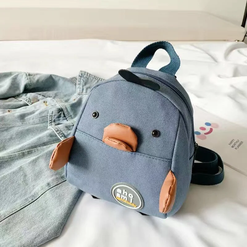 Children's Backpack Anti-lost Cartoon Kindergarten Schoolbag Boys and Girls Cute Small Backpacks 1-3 Years Old 5-6 Years Old