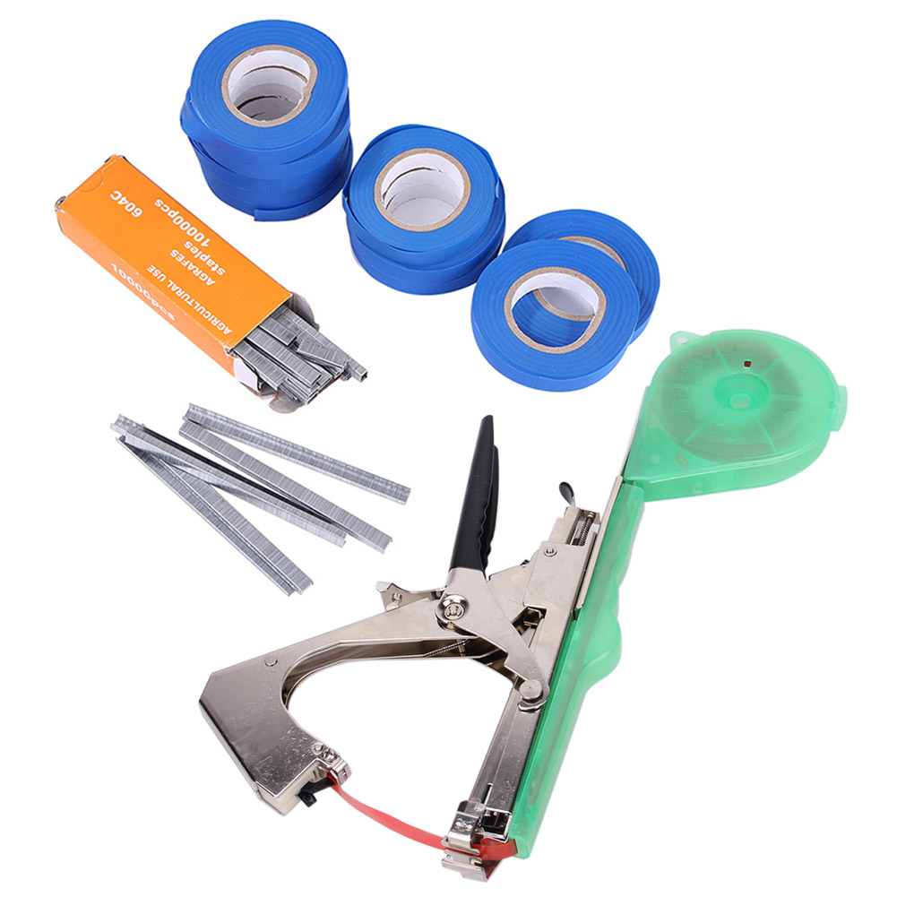 

Branch Tying Machine Kit for Vegetable Grape Tomato Cucumber Pepper Flower, Blue, 501 Original