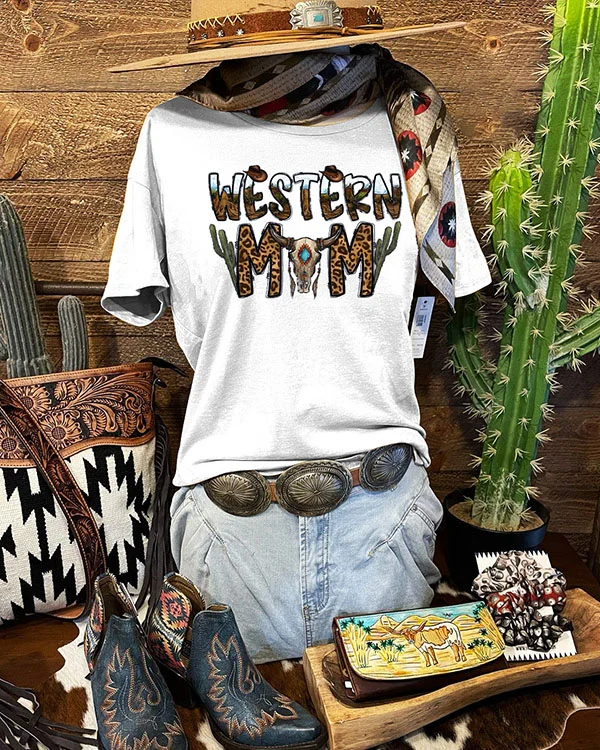 Western Mom Tee