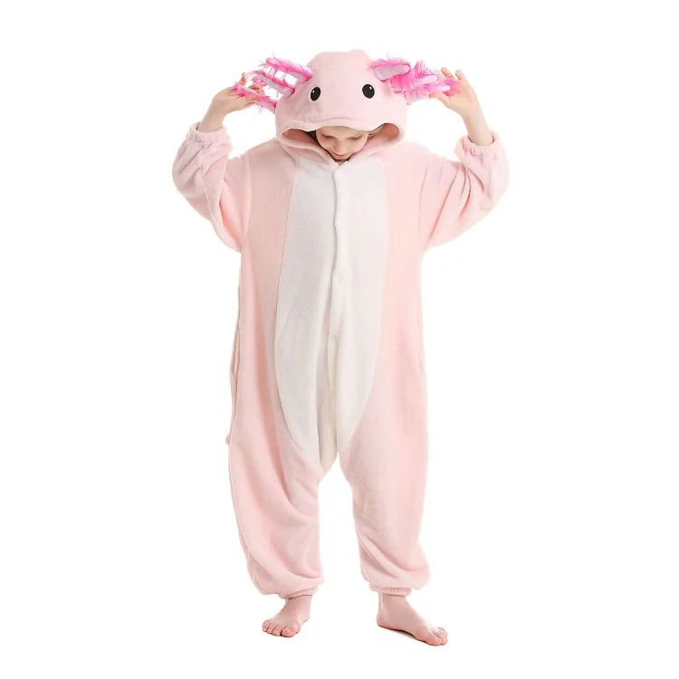 Axolotl Onesie For Kids