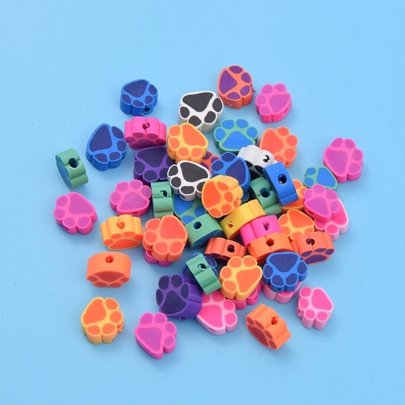 Diy Bear’s Paw Soft  Jewelry Accessories Children’s Puzzle Beaded Handmade Material