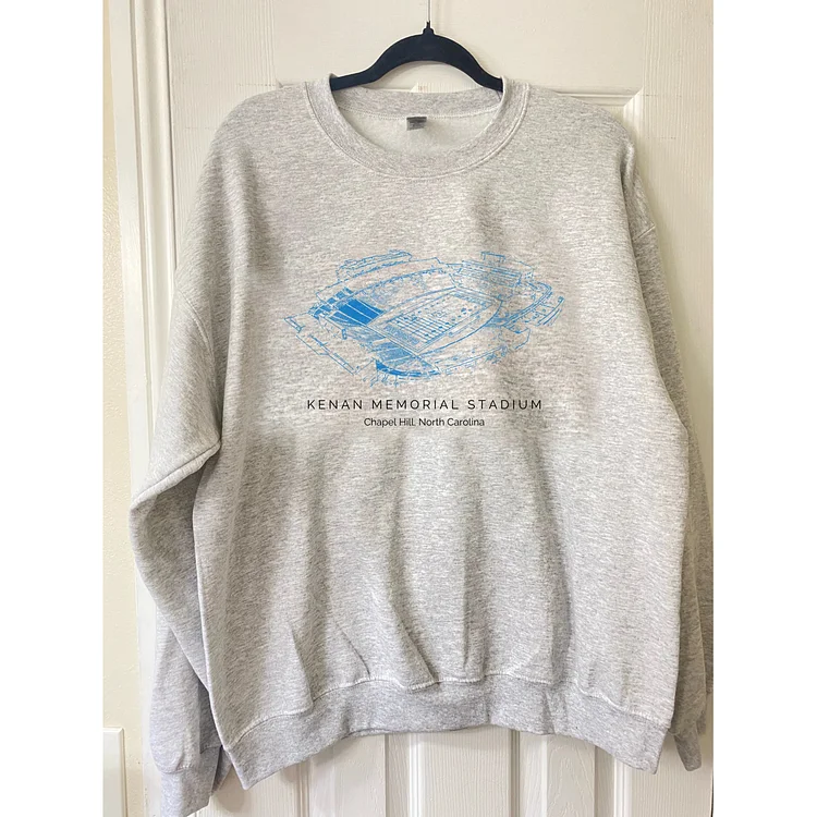 UNC Stadium Unisex Crewneck Sweatshirt