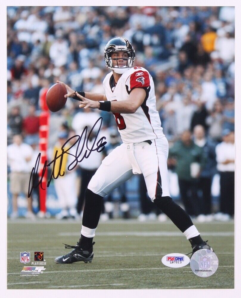 Autographed Atlanta Falcons Football QB ~Matt Schaub~ Signed 8x10