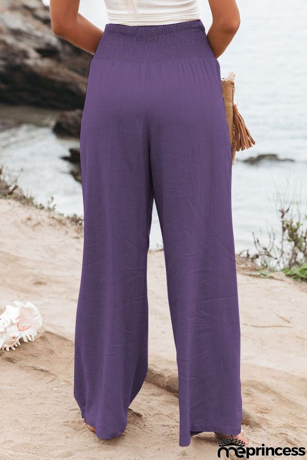 Fresh Air Pocketed Smocked Pants