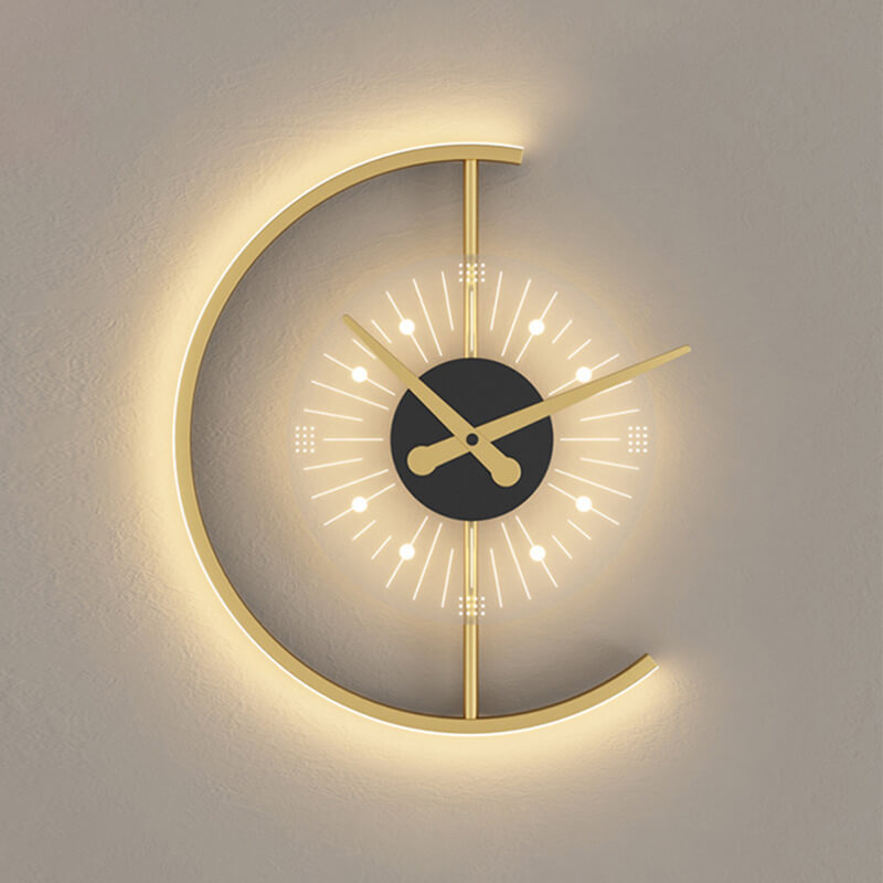 Nordic LED Clock Light