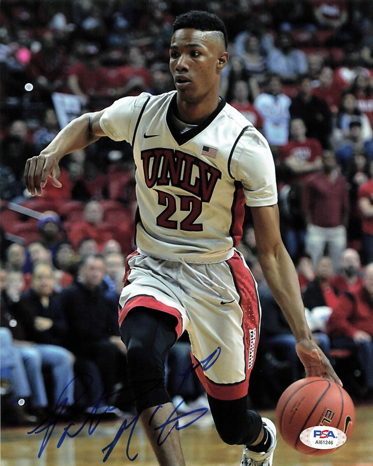 Patrick McCaw signed 8x10 Photo Poster painting PSA/DNA UNLV Rebels Autographed