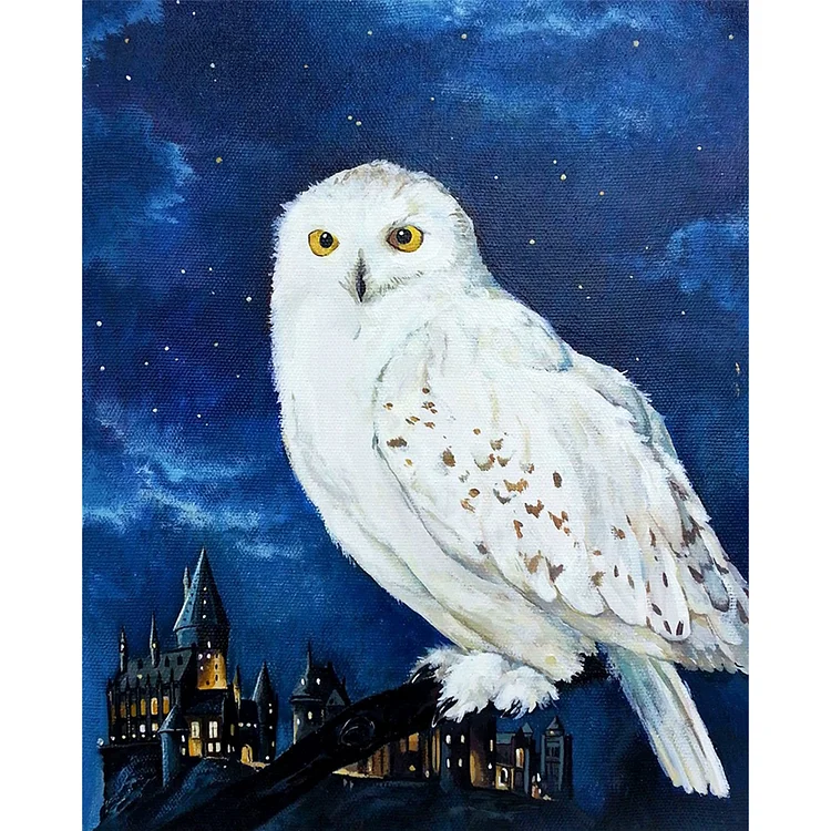 【Yishu Brand】Harry Potter Owl 11CT Stamped Cross Stitch 40*50CM