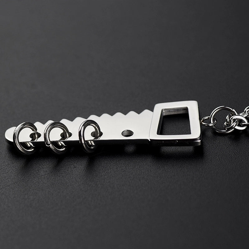 Hip-Hop Retro Solid Color 304 Stainless Steel Irregular 18K Gold Plated Men’s Pendant Necklace