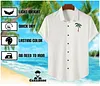 Classic Coconut Casual Everyday Basic Short Sleeve Shirt