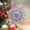 Diamond Painting 2D Flat Winter Snowflake Wall Door Decor