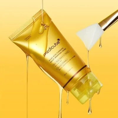 🔥Hot Sale 49% Off🔥Kojic Acid Turmeric Night Wrapping Mask