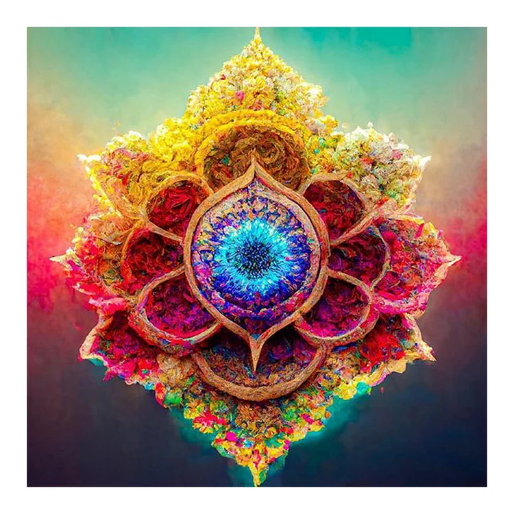Colorful Mandala - Full Round 30*30CM