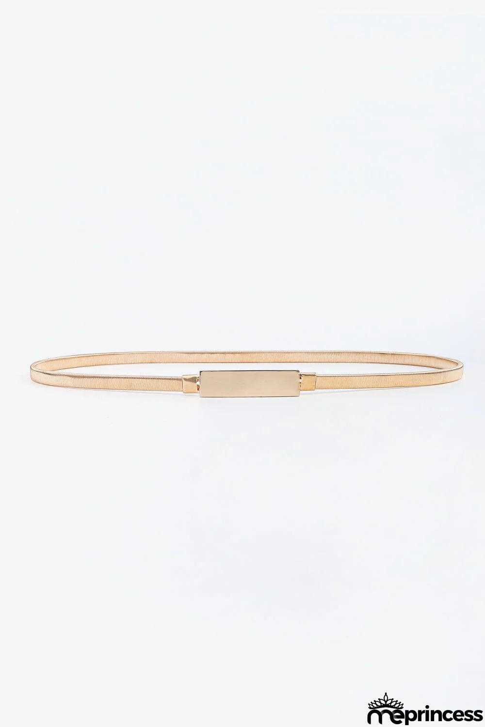 Elastic Iron Skinny Belt