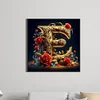 Diamond Painting -DIY Round Drill Letter E