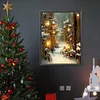 Diamond Painting-DIY Full Round Drill Snowy Scenery