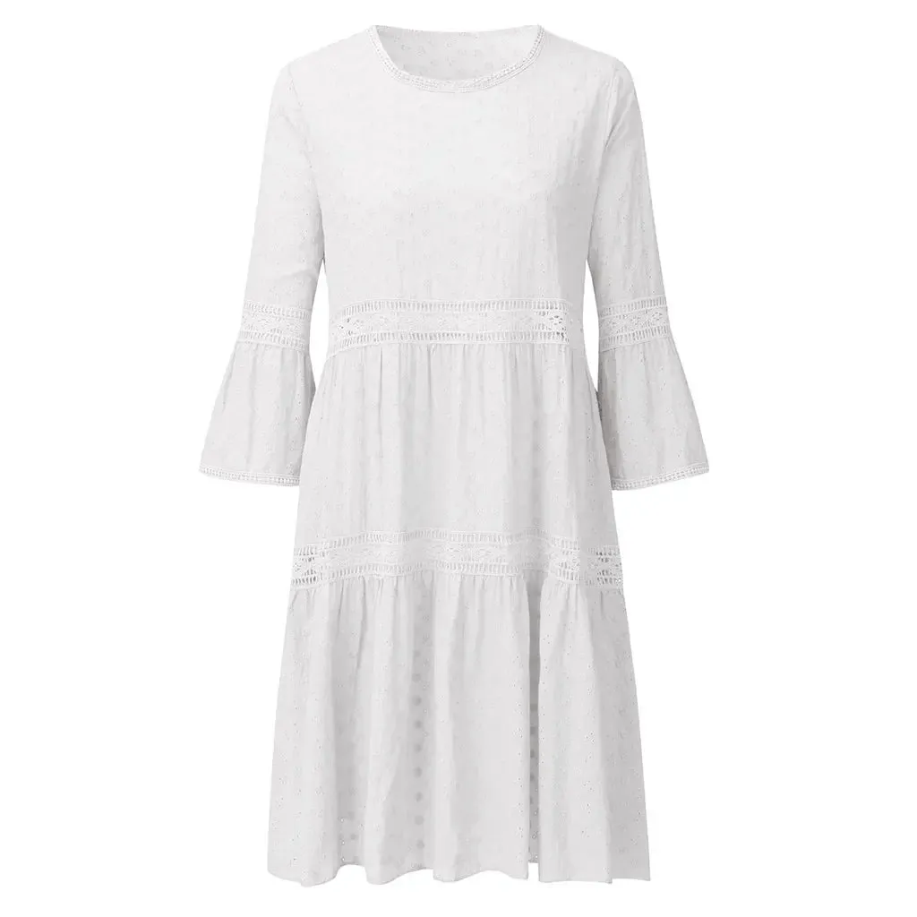 3/4 Sleeve Dress