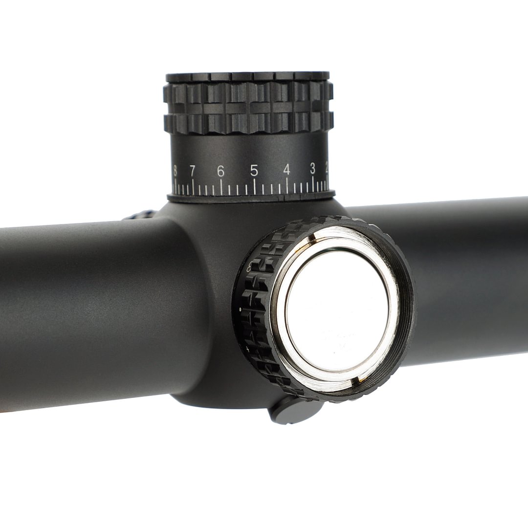 ohhunt® 1-5X24 IR 30MM SFP Red Illuminator Glass Etched Reticle LPVO Tactical Scope