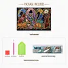 2027 New DIY Diamond Painting Flower Owl Wall Calendar Kit 12-Month Flip Calendar Design Home Decor