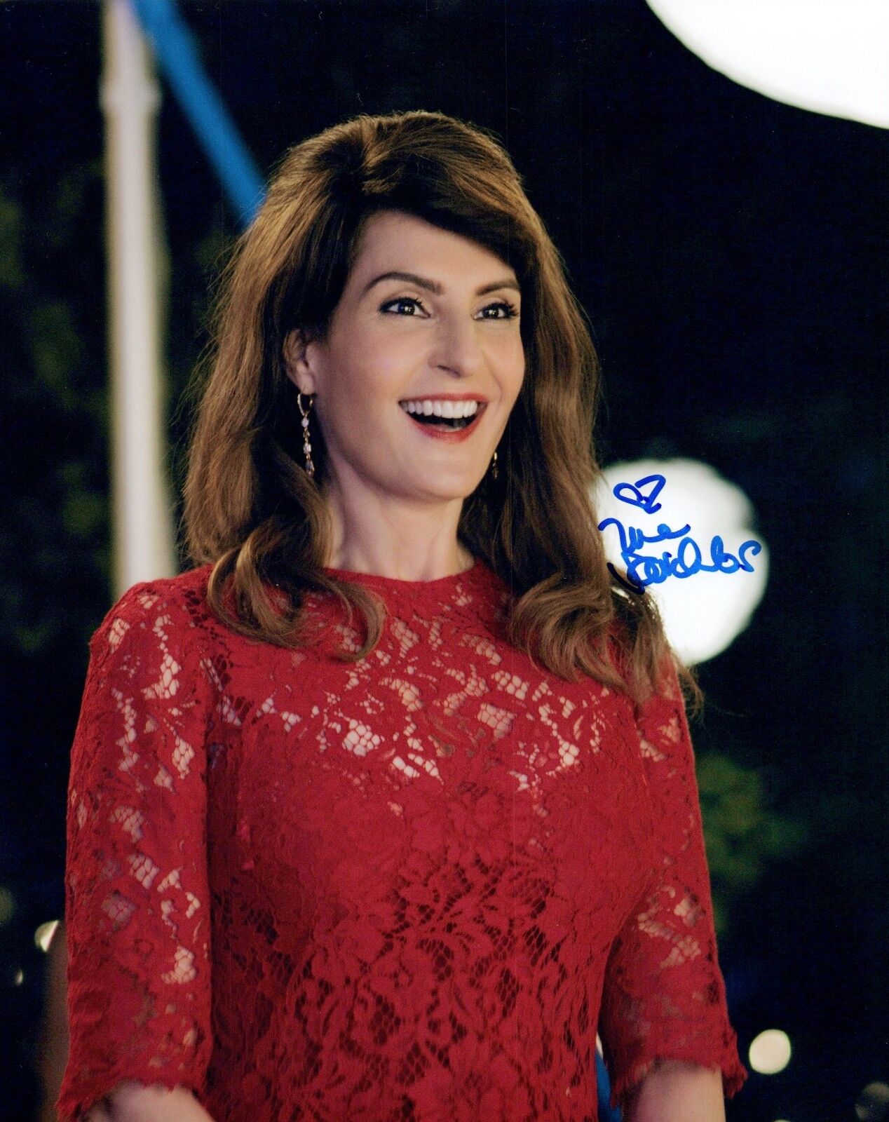 Nia Vardalos Signed Autographed 8x10 Photo Poster painting MY BIG FAT GREEK WEDDING Actress COA