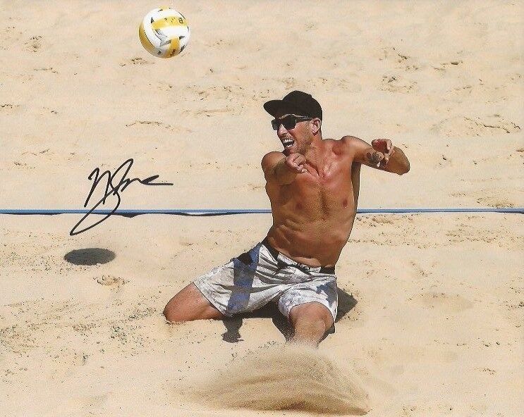 Nick Lucena AVP Beach Volleyball signed 8x10 Photo Poster painting Team USA autographed 3