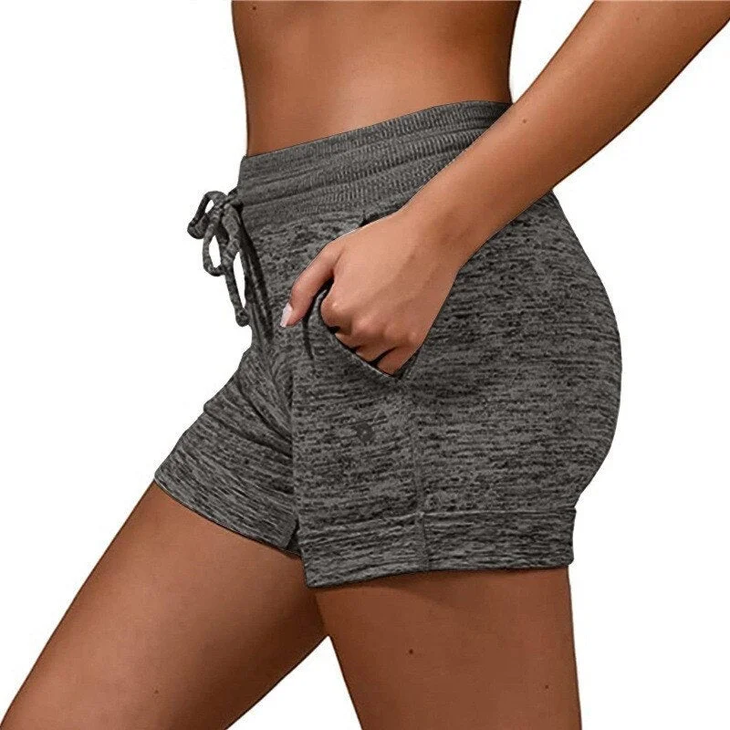 2021 New Summer Hot Shorts 5XL women Lace Up High Waist Elastic Cotton Short Women shorts solid color drop shipping