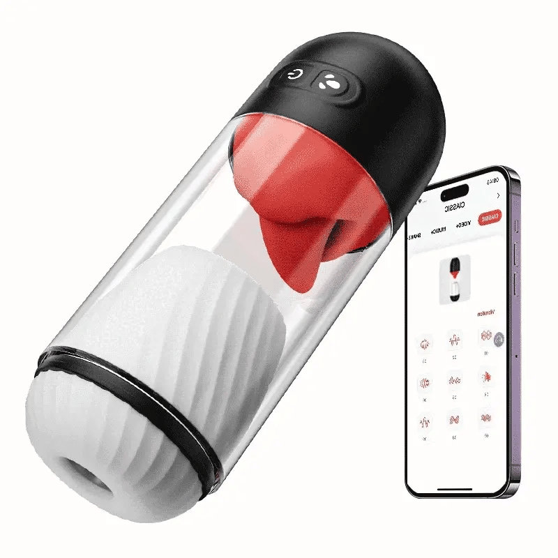 XPGear XR10 App-Enabled Stroker — Rotation, Licking & Vibration